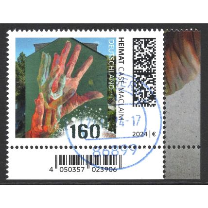 GERMANY 2024: STREET ART - 160c CTO FULL GUM (G19)
