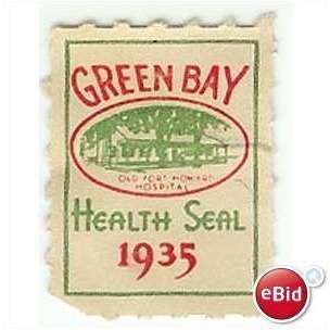 1935 Green Bay Health Seal