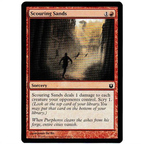 Magic the Gathering - Born of the Gods - #110/165 - Scouring Sands