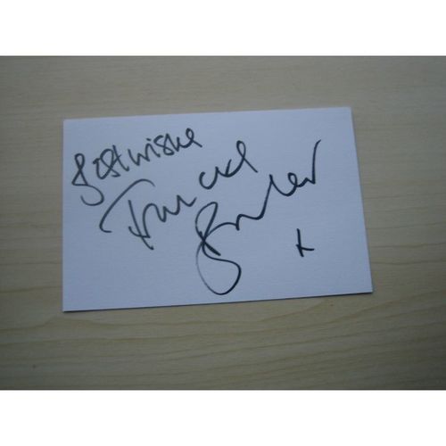 Frances Barber (Doctor Who) hand signed RARE *FREE POST*