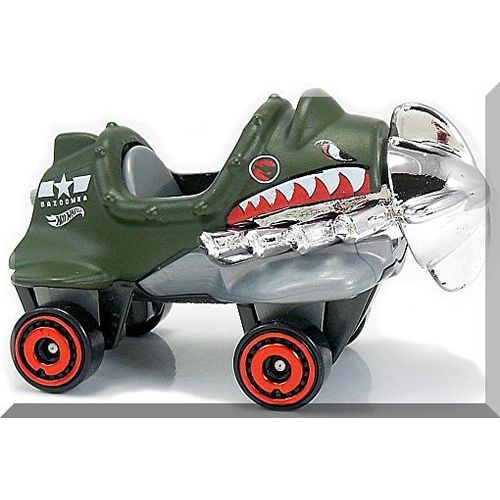 Hot Wheels - Bazoomka: HW Ride-Ons #3/5 - #15/250 (2019) *Green / Treasure Hunt*