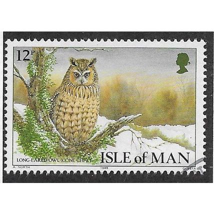 IOM 1988 12P 'CHRISTMAS -BIRDS' FINE USED (EBID68-840)