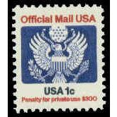 O127 1c Eagle Very Fine MNH G0483