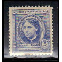 862 5c Louisa Alcott Fine MNH KA2438