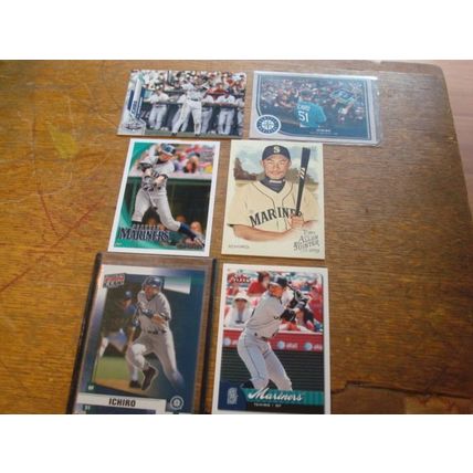 2002-2018, 6-Premium Cards, Ichiro, Includes 2nd year