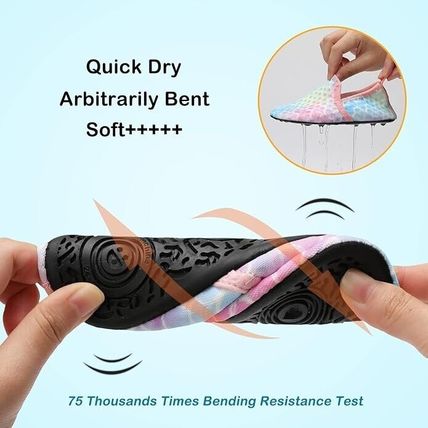 Toddler Water Shoes Baby Girls Boys Breathable Beach Swim Socks Kids Non Slip Aq