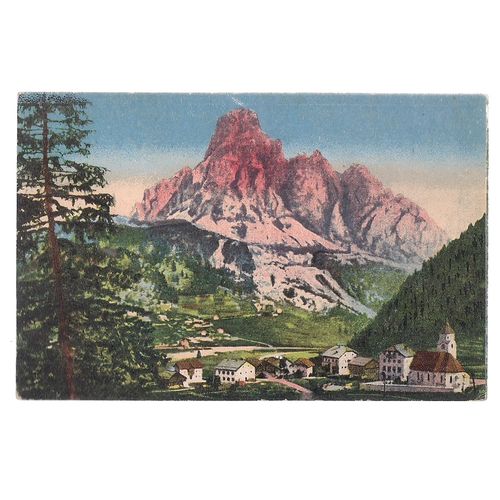 SWISS MOUNTAINS.? SWITZERLAND unused vintage postcard no details... =