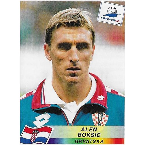 Panini's FIFA World Cup France 1998 Stickers: No.547 - Bokšić