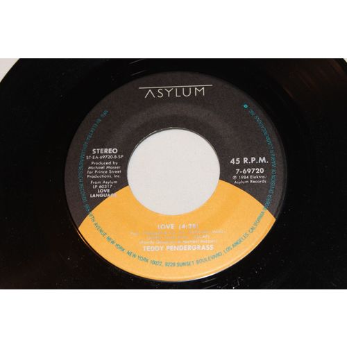 Teddy Pendergrass 45-HOLD ME/LOVE STEREO