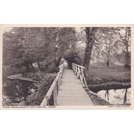 Standard size printed Guys Cliffe Bridge Warwickshire