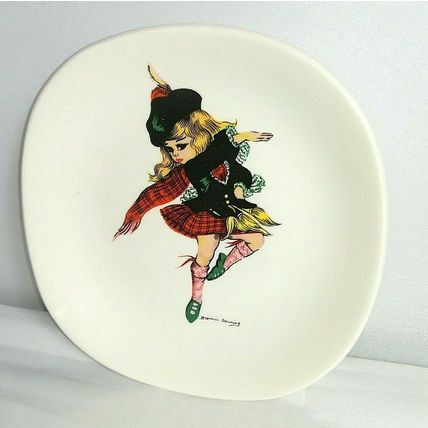 BROWNIE DOWNING CERAMICS, J.H. Weatherby + Sons 1963, Vintage Dish, Very Rare.