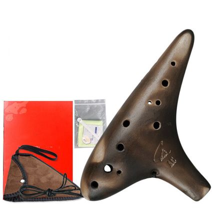 Débutant De Fumé 12-Trou Rétro Ocarina