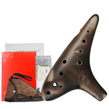 Débutant De Fumé 12-Trou Rétro Ocarina