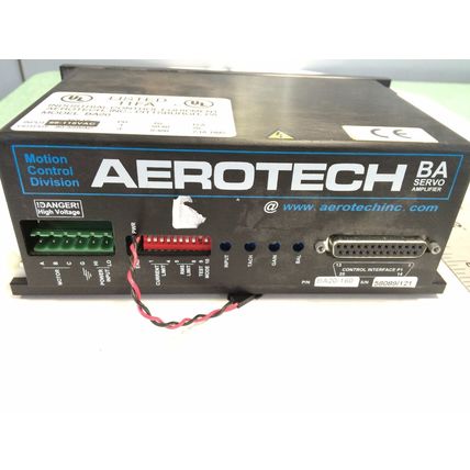 AEROTECH BA20-160 SERVO AMPLIFIER,3-PH,0-400Hz, 7.1A RMS INDUSTRIAL BA20,Em