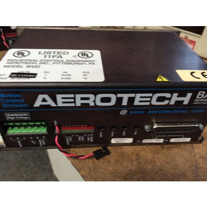 AEROTECH BA20-160 SERVO AMPLIFIER,3-PH,0-400Hz, 7.1A RMS INDUSTRIAL BA20,Em