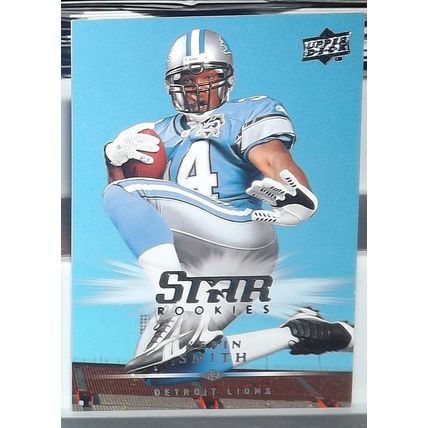 2008 Upper Deck KEVIN SMITH (Lions) Star Rookies Card #266
