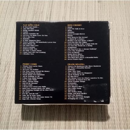 Sinatra Crosby Cole and Como King Crooners Various Artists 2005 CD