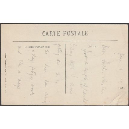 Le Quai de la Fraternité, Marseille, 1917 - Imprimerie Nouvelle Photogr CPA XX8