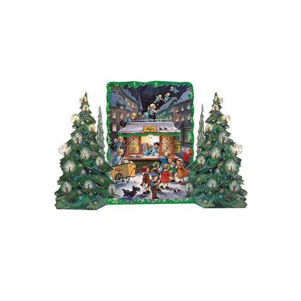 11209 - Korsch Advent - Christmas mail - 9.5"H x 10.5"W x .1"D