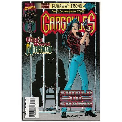Gargoyles #10 (1995) *Marvel Comics / Cover Artwork By Amanda Conner / Elisa*