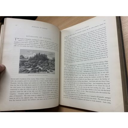 1889 J L PORTER "THROUGH SAMARIA TO GALILEE & THE JORDAN" ILLUSTRATED BOOK (P8)