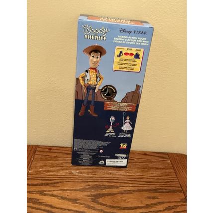 Disney Store Official Sheriff Woody Interactive Toy Story Pull String Doll