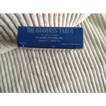 The Goddess Tarot Card and Booklet Set Kris Waldherr