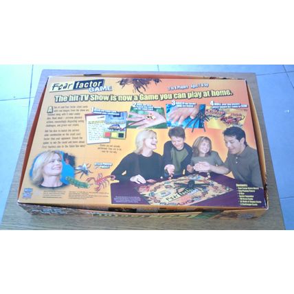 FEAR FACTOR GAME (Master Pieces) American Board Game (2005)