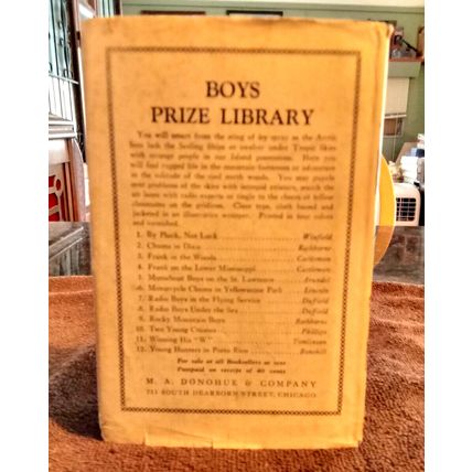 Rocky Mountain Boys By St George Rathborne W/Dustjacket 1933