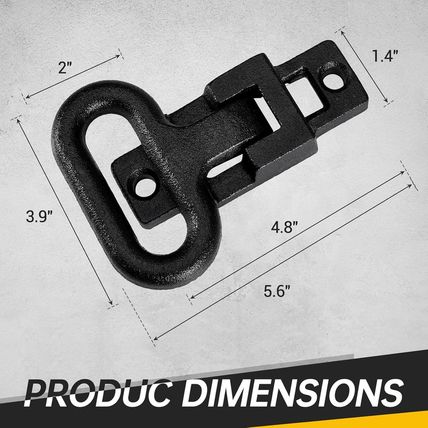 4 Pack Black Folding Safety Step Steel Heavy-Duty Fold down Utility Body Step Gr
