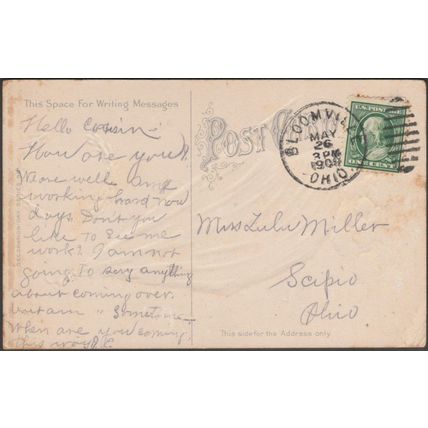 The Star Spangled Banner, 1909 - Decoration Day Series Postcard