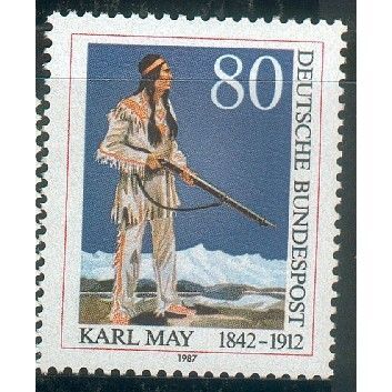 Germany 1987 - SG2175 - 75th Death Anniv of Karl May - writer (unused)