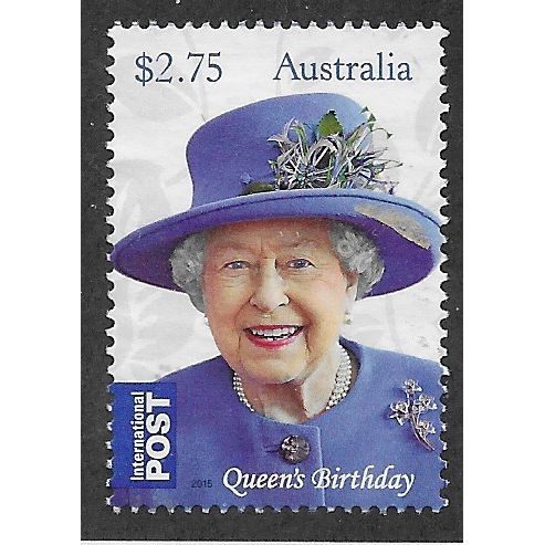 AUS 2015 $2.75 'QUEENS BIRTHDAY' FINE USED (EBID65-758)