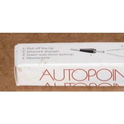 Lot of 2 Vintage Peat Marwick Autopoint Mechanical Pencils KPMG