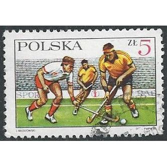 Mi 2990 (ʘ): 60th Anniversary of the Polish Field Hockey Association