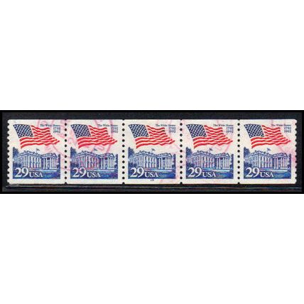 Used 2609 29c U.S. Flag Over White House Very Fine PNC 18/5 PA3262