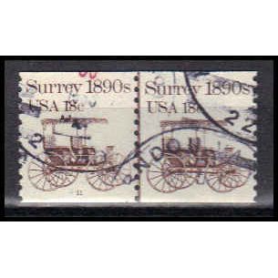 Used 1907 18c Surrey Fine CNP Left 11 PA0532