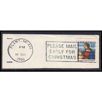 Used 2244 22c Madonna and Child Flint, MI. E0612