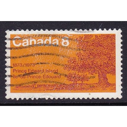 CANADA 1973 CENTENARY PRINCE EDWARD ISLAND 8c USED SG757