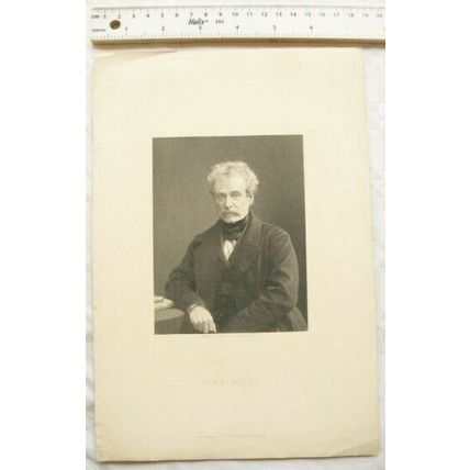 Vintage engraving - Lord Clyde