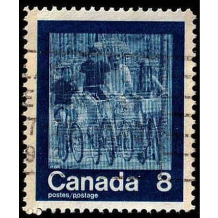 Canada 1974 Sport Olympic Games #3 8c Used Stamp