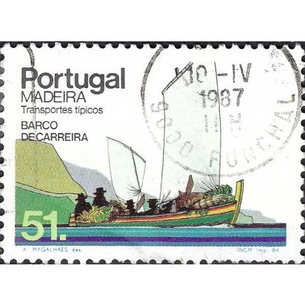 MADEIRA, SHIP, sailboat,, white 1984, 51Esc