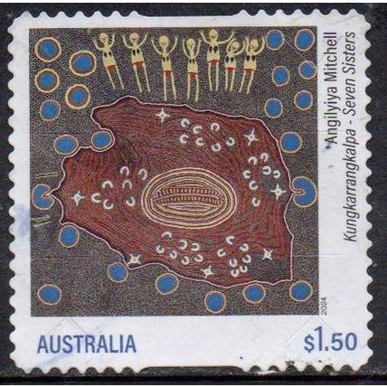 AUSTRALIA: 2024, SKY COUNTRY 7 SISTERS, ANGILYIYA MITCHELL, USED S/A. 11/1 +
