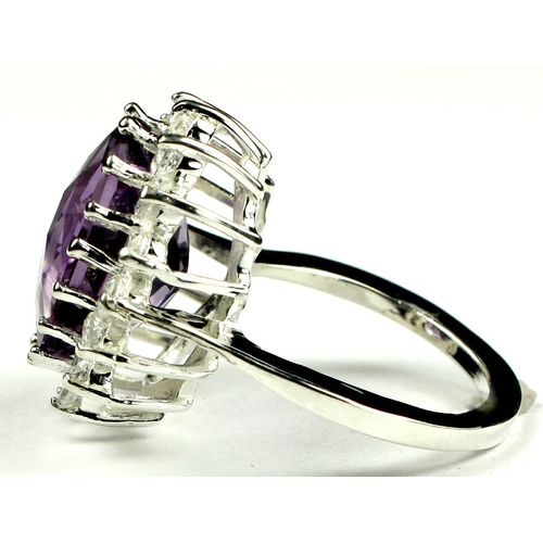 Amethyst, 925 Sterling Silver Royal Engagement Ring, SR310