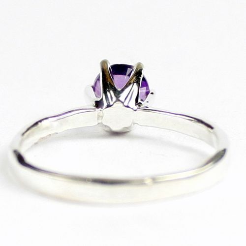 Amethyst, 925 Sterling Silver Ladies Ring, SR311