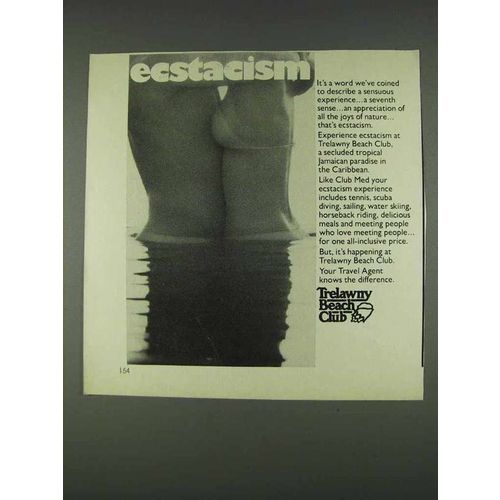 1978 Trelawny Beach Club Ad - Ecstacism