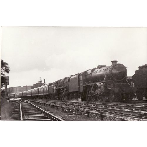 Railway Photo LMS Stanier Black 5 44822 BR Britannia Kirkby Stephen Pacific Loco
