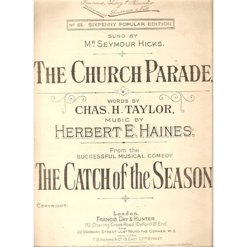 The Church Parade from Catch of the Season by Taylor & Haines see rest