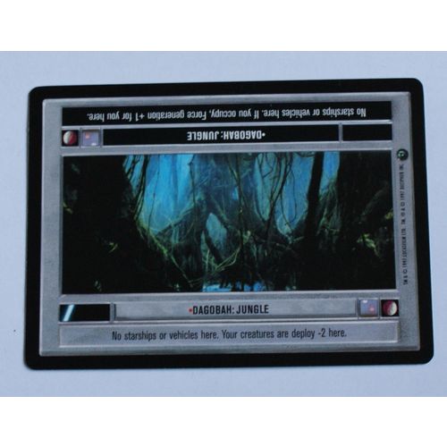 Star Wars CCG: Dagobah Limited # Dagobah Jungle (A) 1997 light decipher