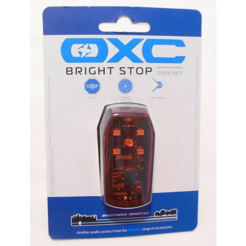 Oxford OXC BrightStop Rear Light LED Batteries - Red